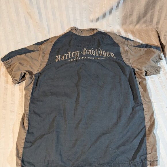 Harley-Davidson Men's Casual Button Down Shirt - Picture 8 of 9